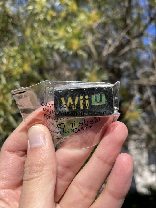 Wii U Promo Store Employee Pin/Badge Rare