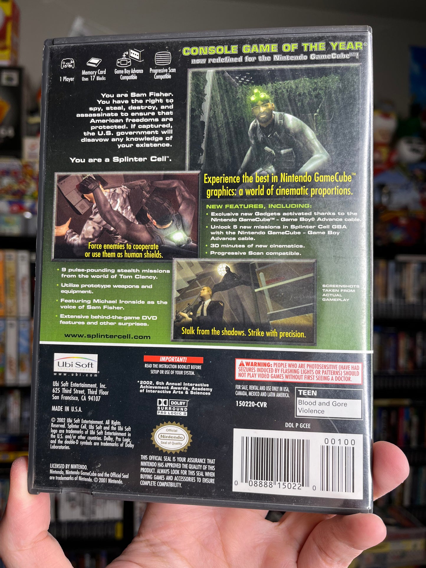 Splinter Cell GameCube