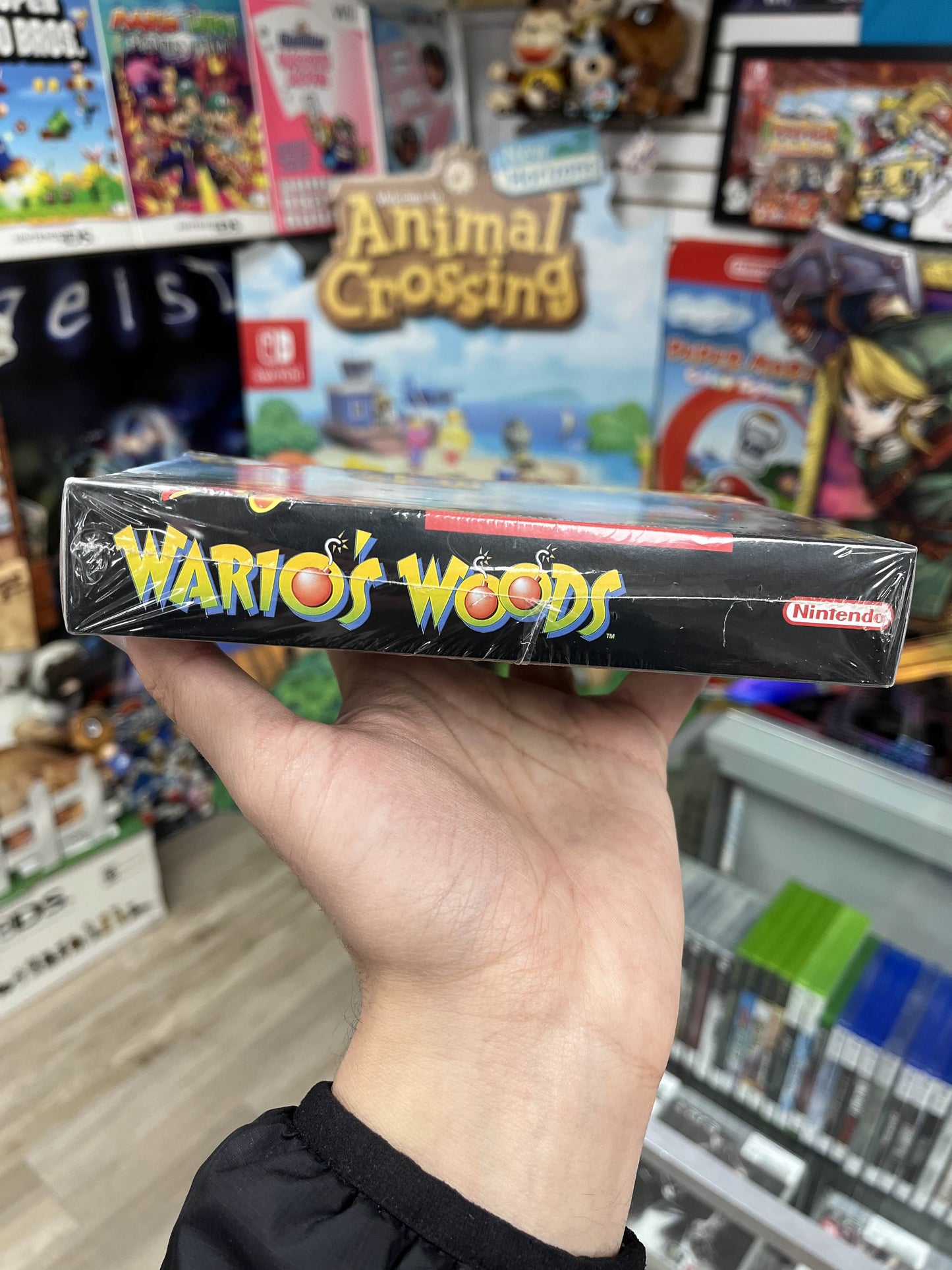 Wario's Woods SNES Sealed