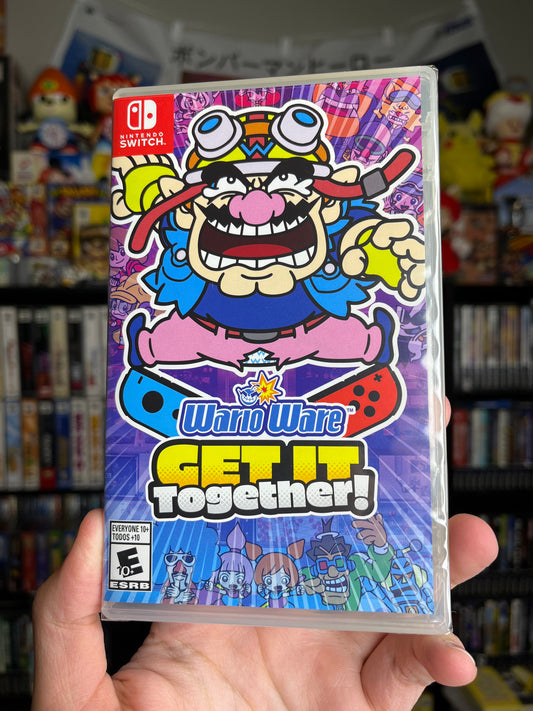 Wario Ware Get it Together Switch SEALED