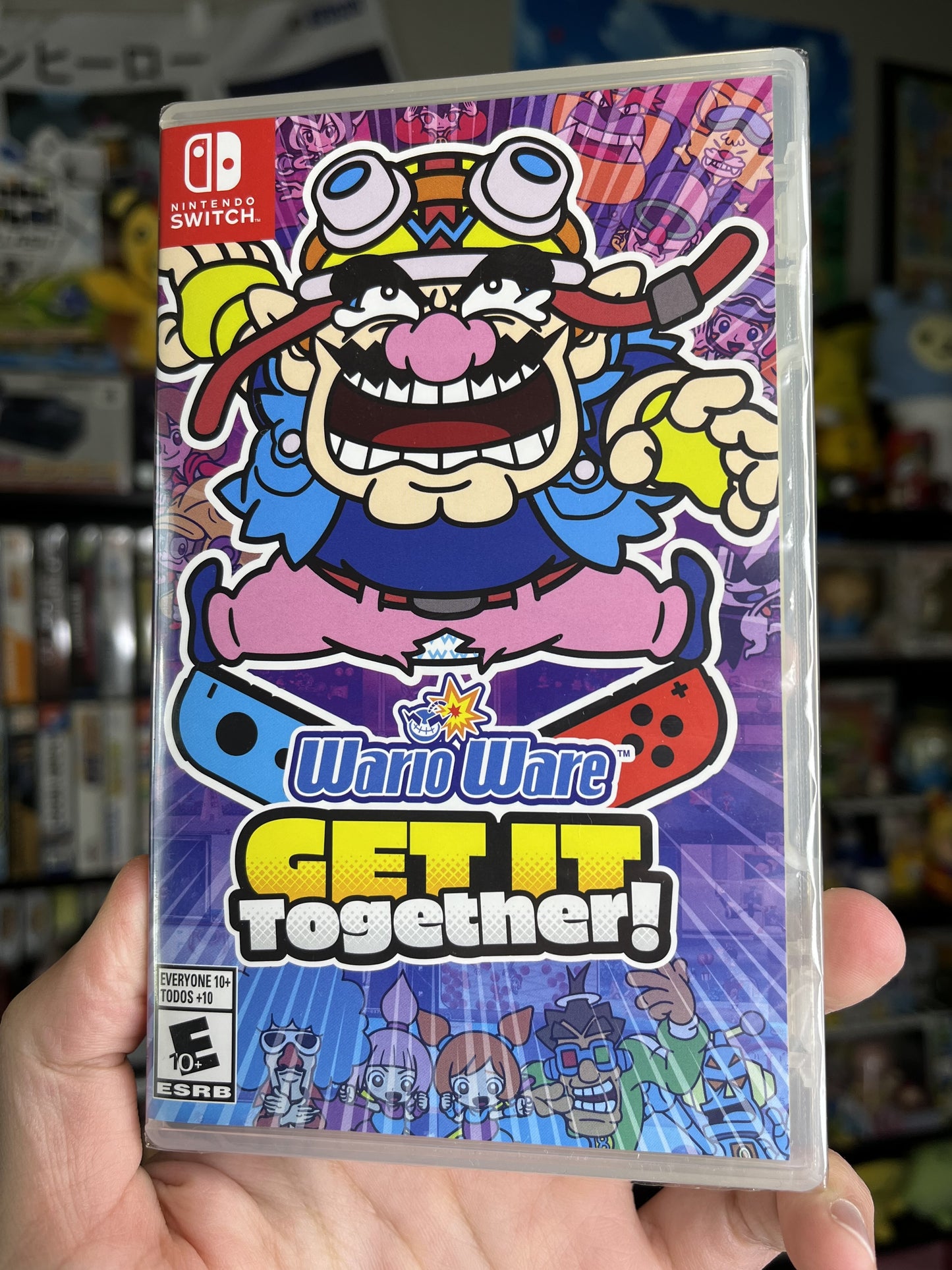 Wario Ware Get it Together Switch SEALED