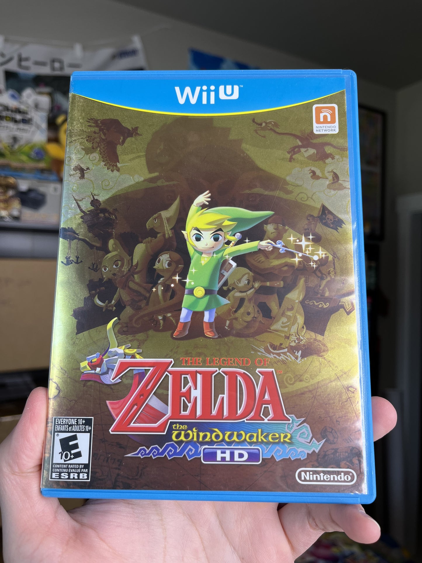 Zelda Wind Waker HD Wii U Clean