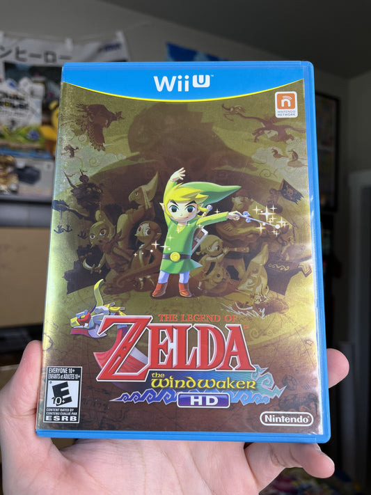 Zelda Wind Waker HD Wii U Clean