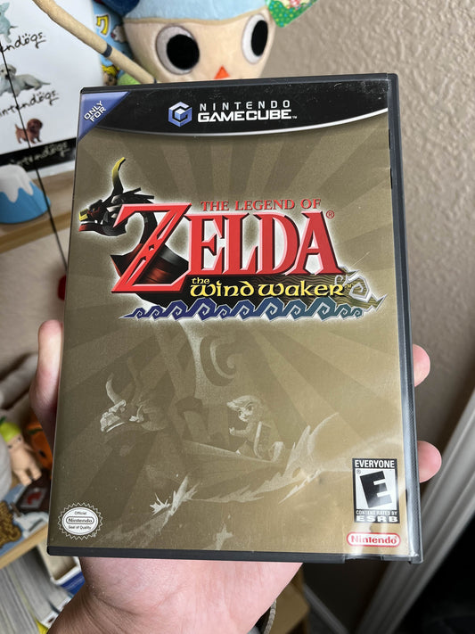 Zelda Wind Waker GameCube CIB Clean