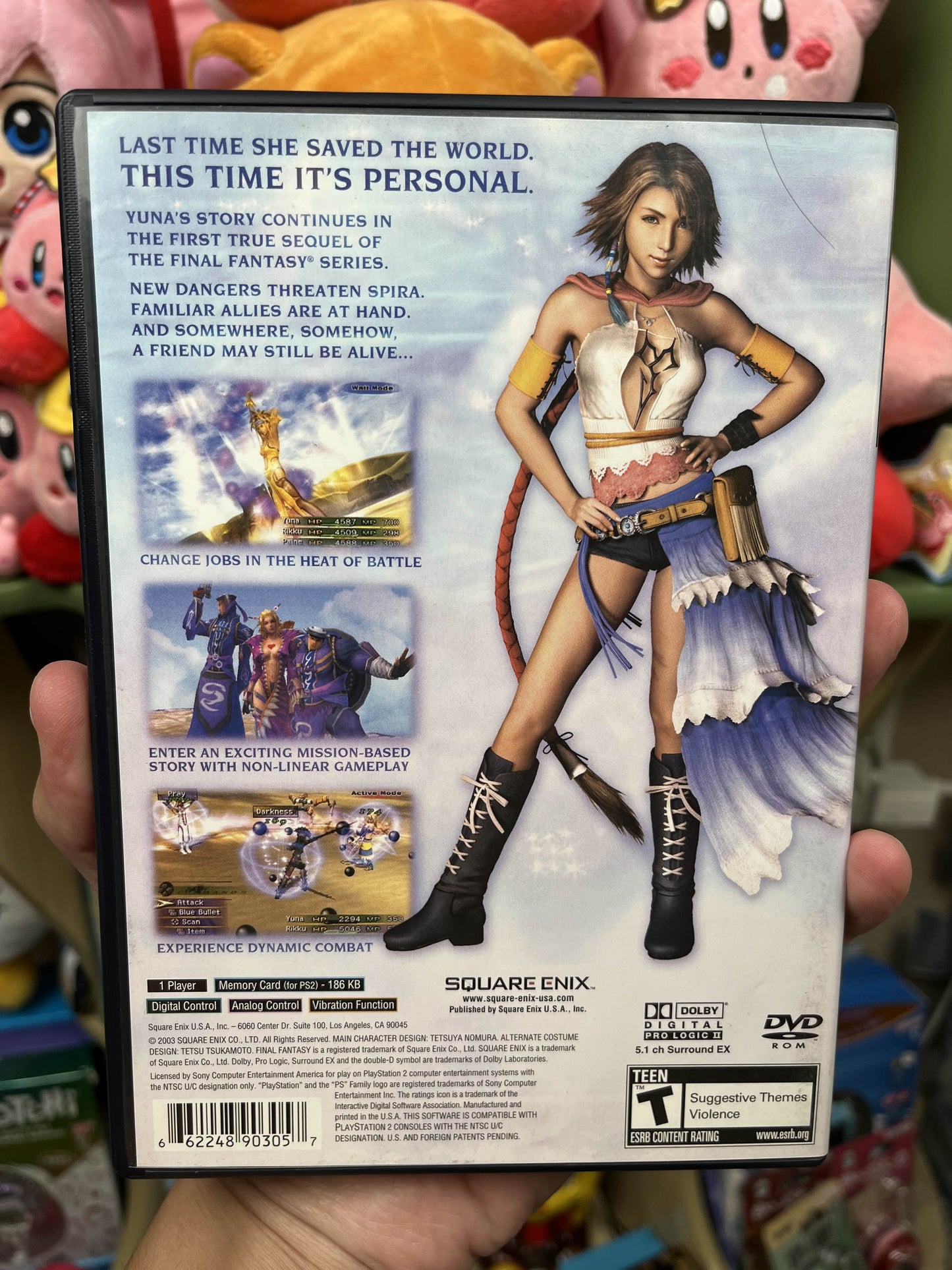 Final Fantasy X-2 PS2 CIB Clean