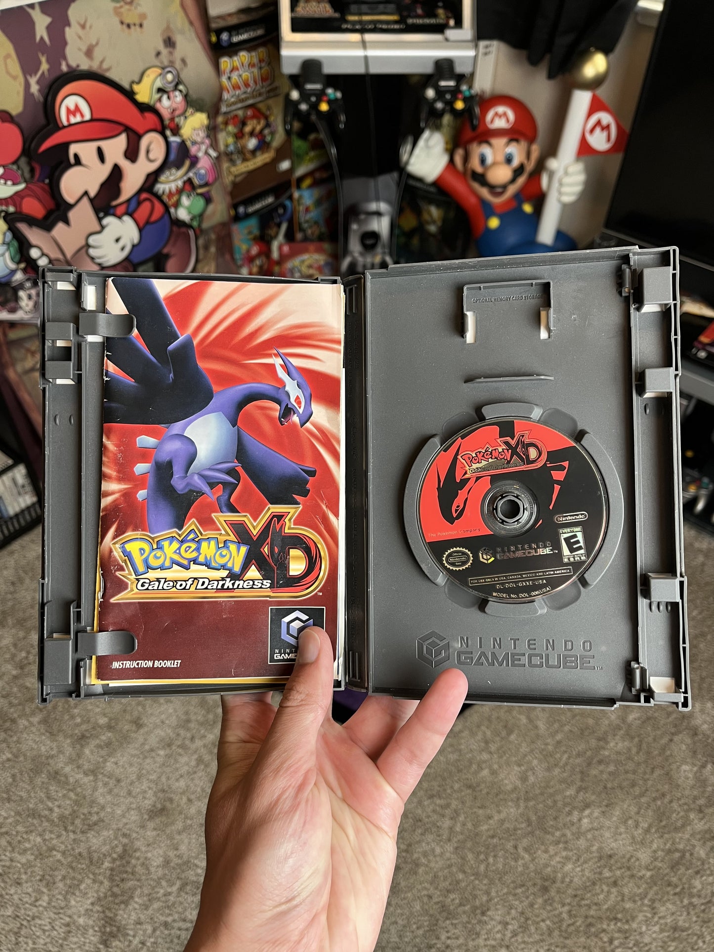 Pokemon XD Gale of Darkness CIB Clean W/ Poster!