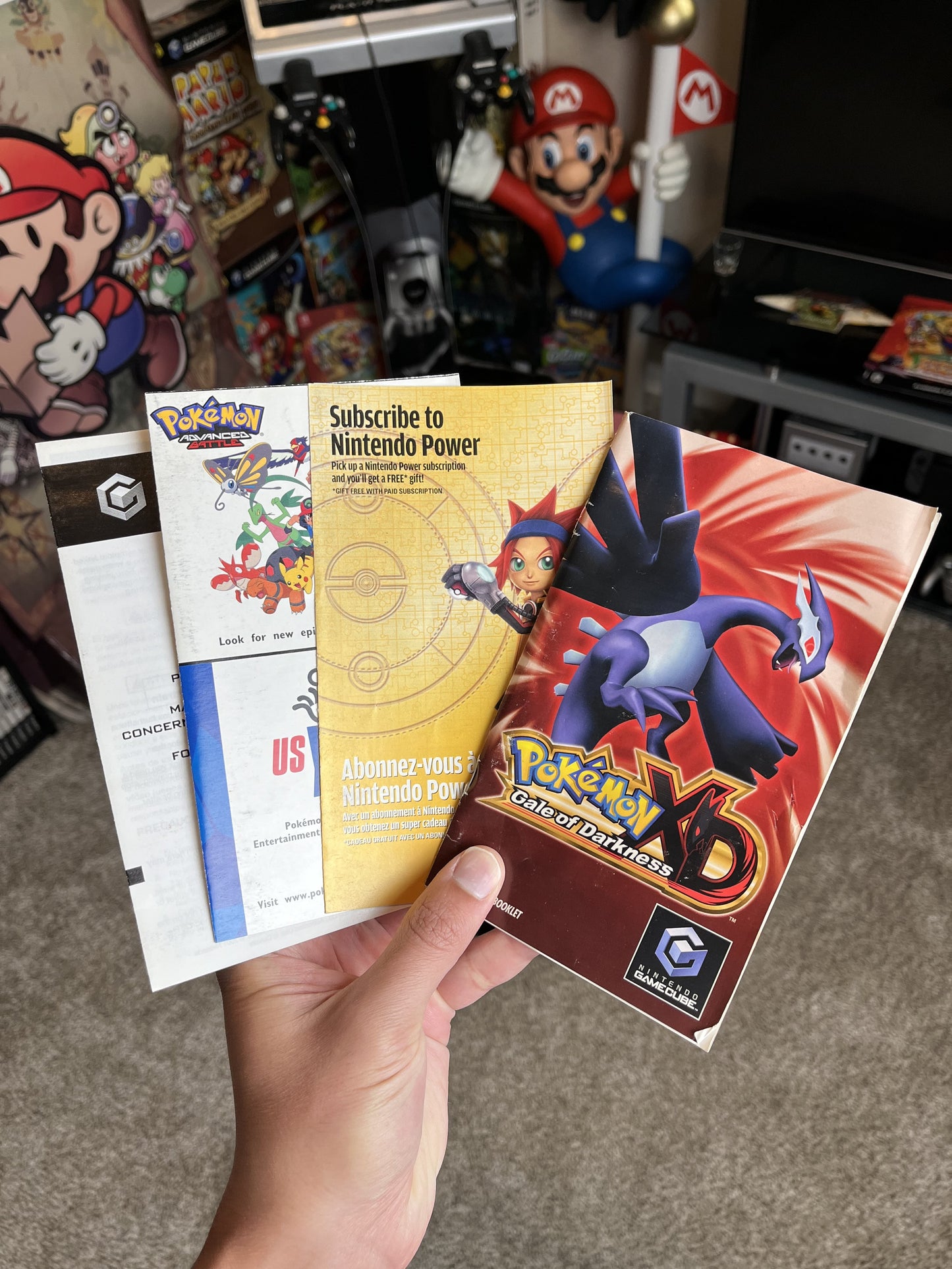 Pokemon XD Gale of Darkness CIB Clean W/ Poster!