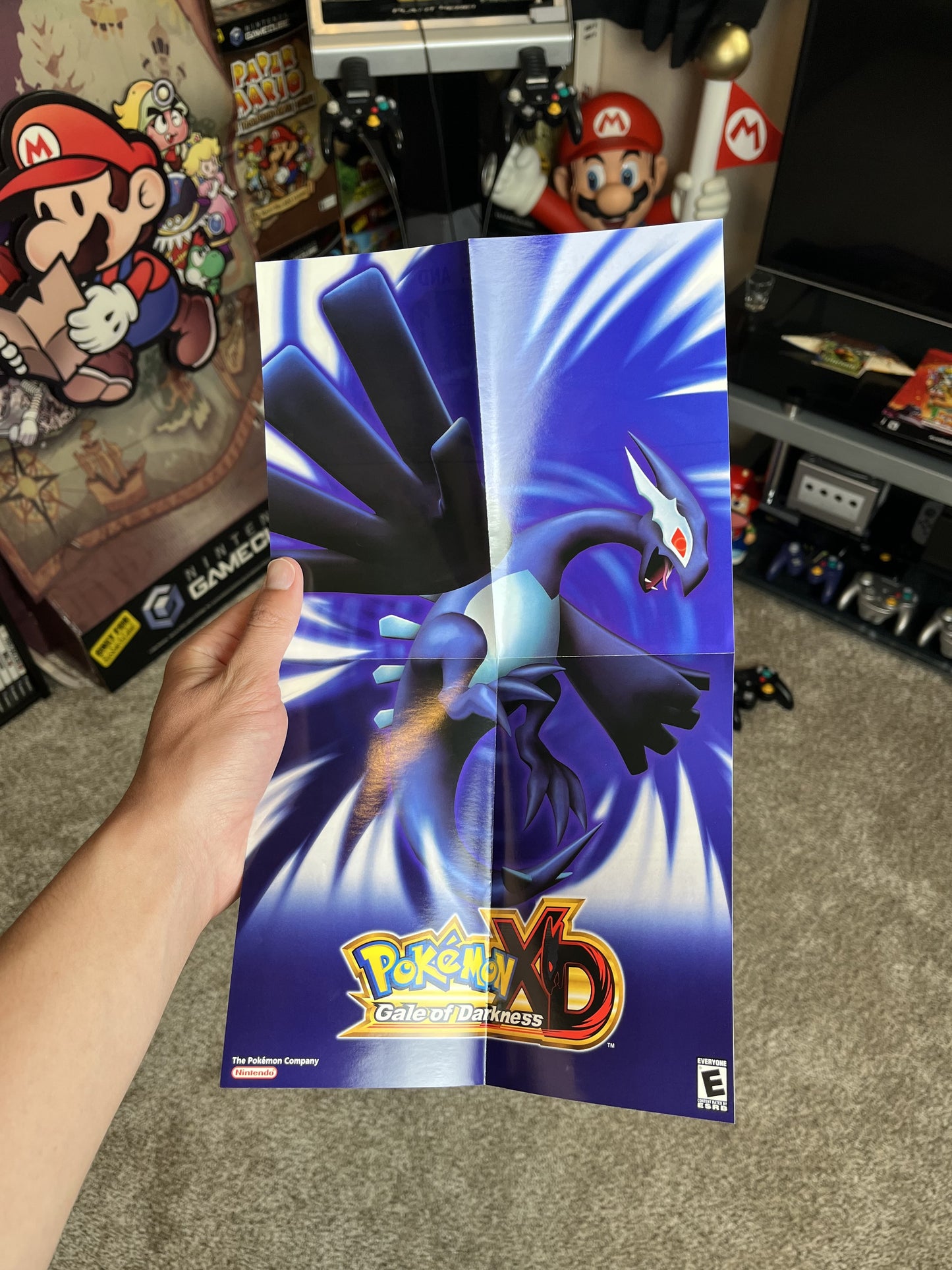 Pokemon XD Gale of Darkness CIB Clean W/ Poster!