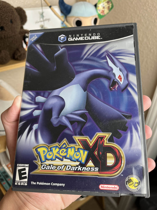 Pokemon XD Gale of Darkness CIB Clean With Poster!