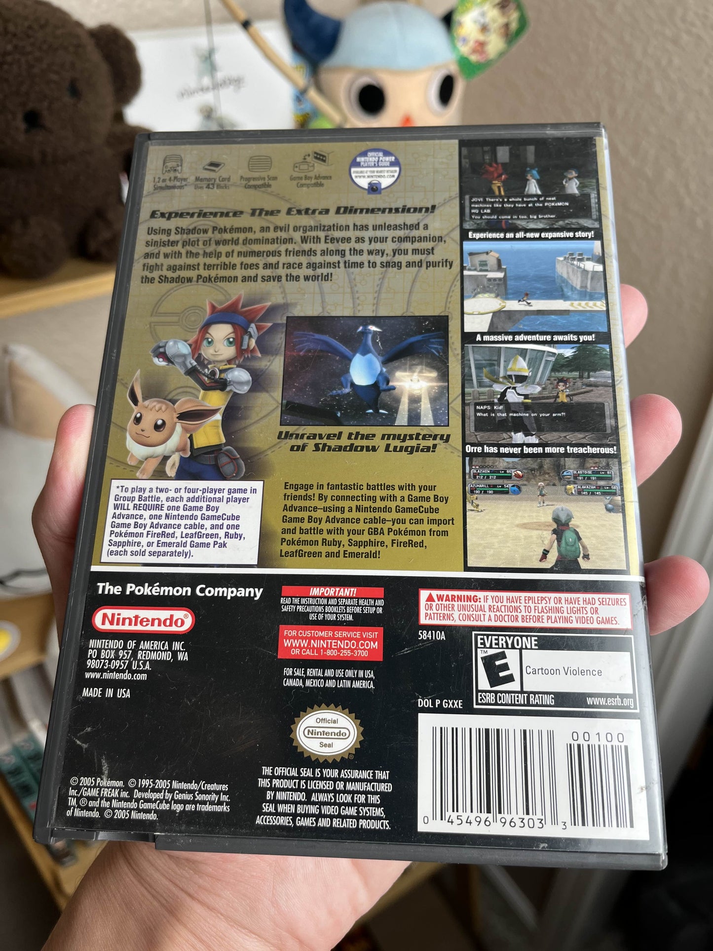 Pokemon XD Gale of Darkness CIB Clean With Poster!