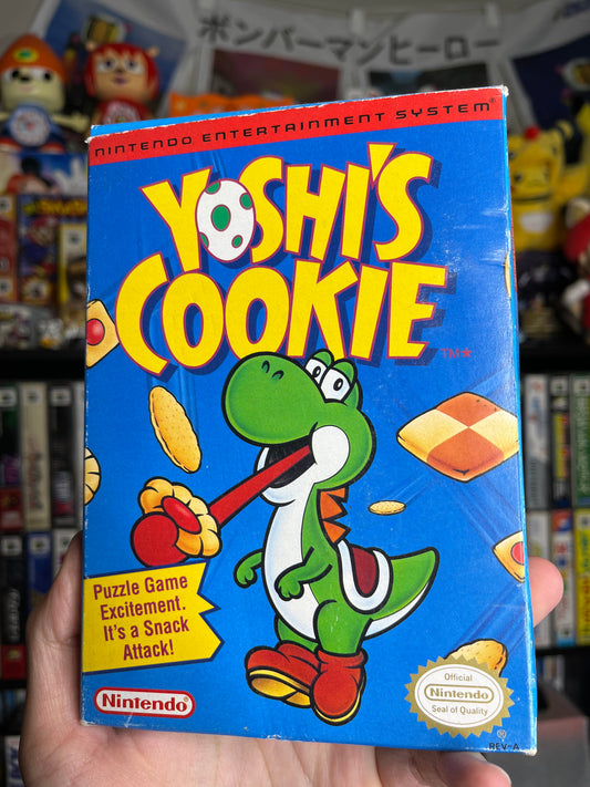 Yoshi's Cookie NES CIB