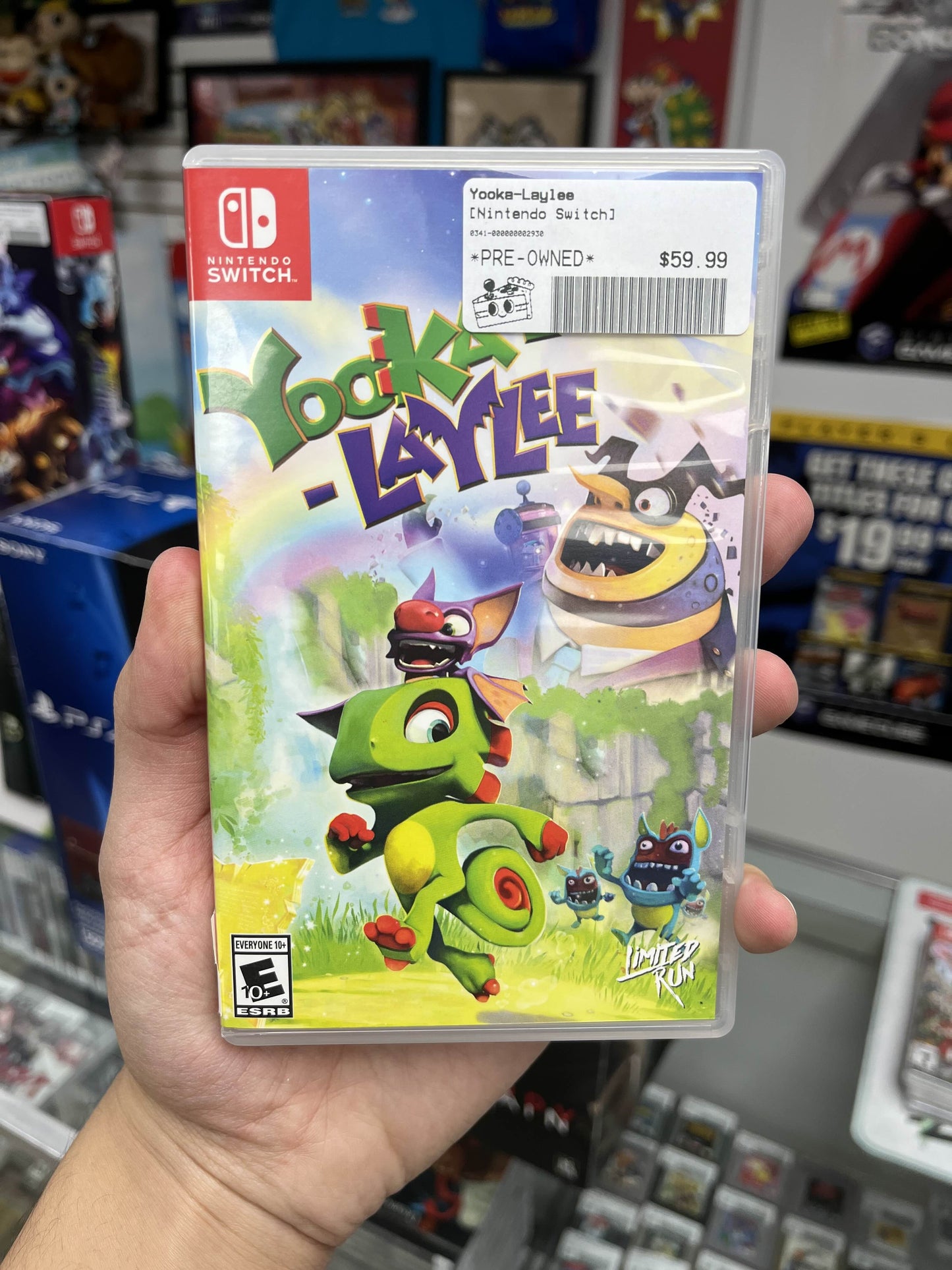Yooka Laylee Switch Limited Run