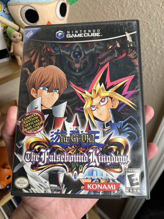 Yu-Gi-Oh The Falsebound Kingdom GameCube Boxed