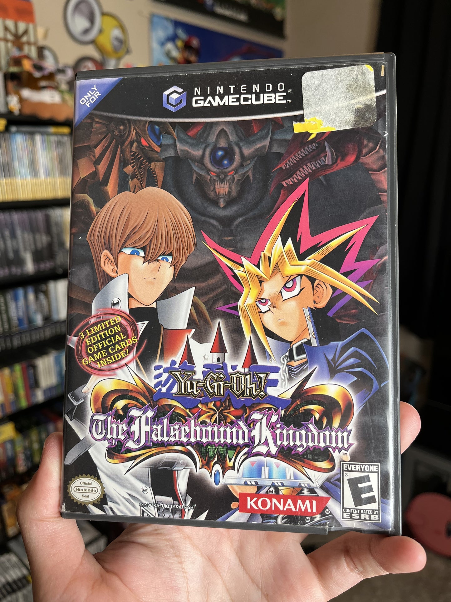 Yu-Gi-Oh The Falsebound Kingdom GameCube Boxed