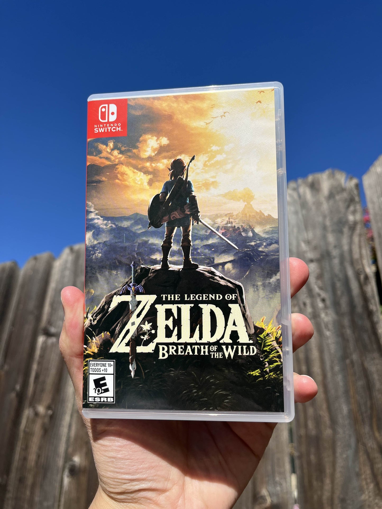 Zelda Breath of the Wild Switch CIB Clean