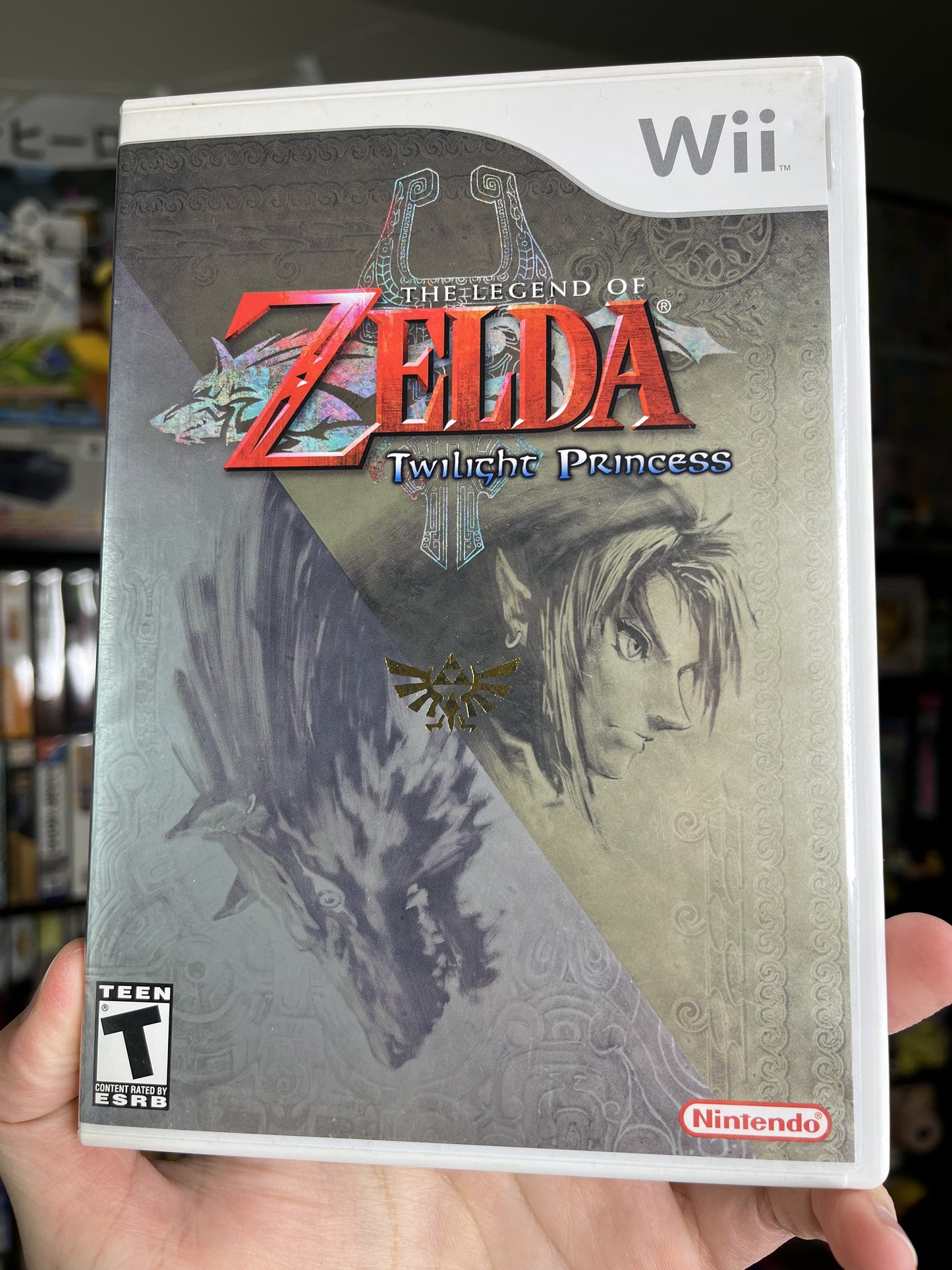 Zelda Twilight Princess Wii CIB