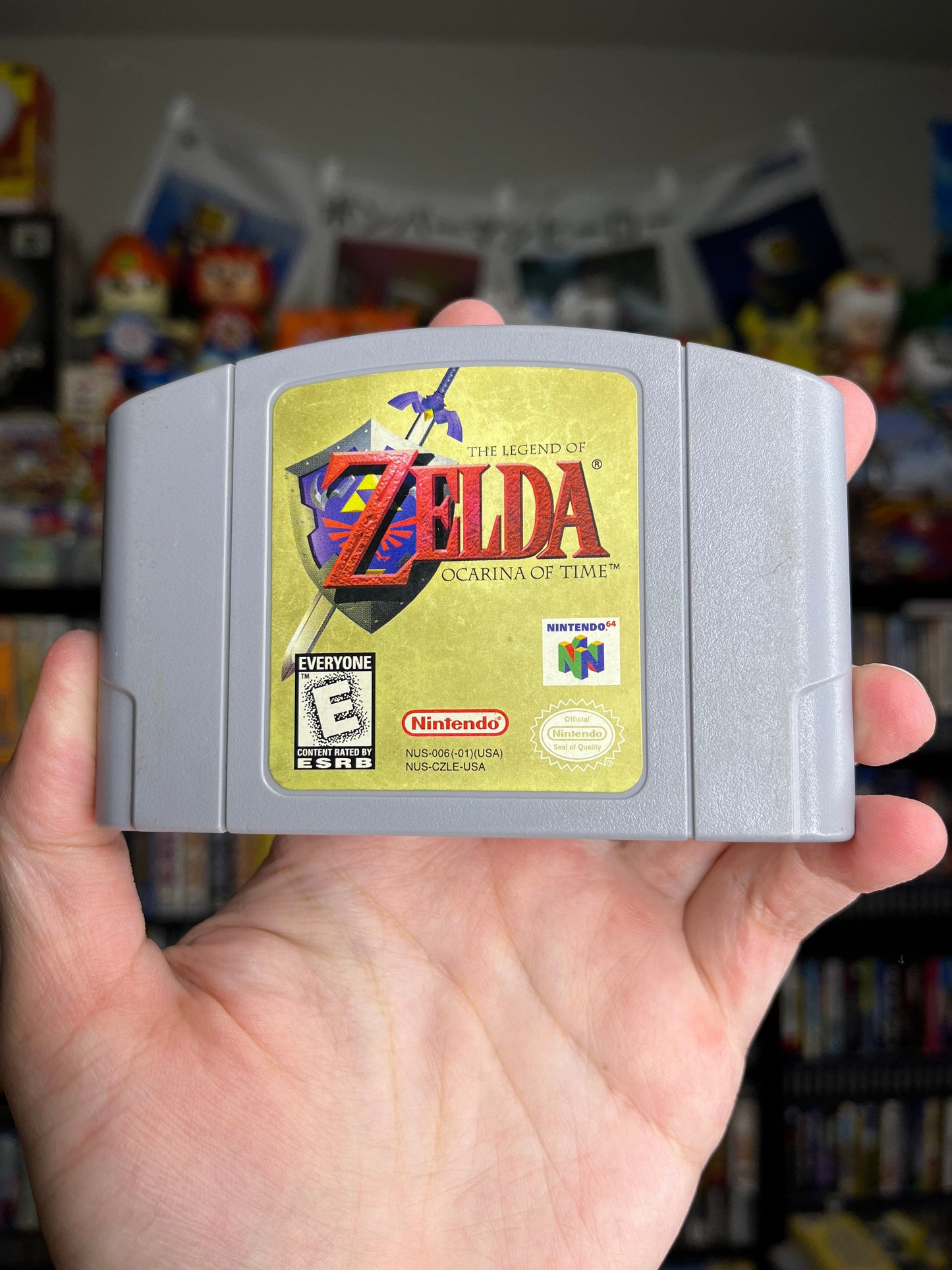 Zelda Ocarina of Time N64 Clean W/ Manual